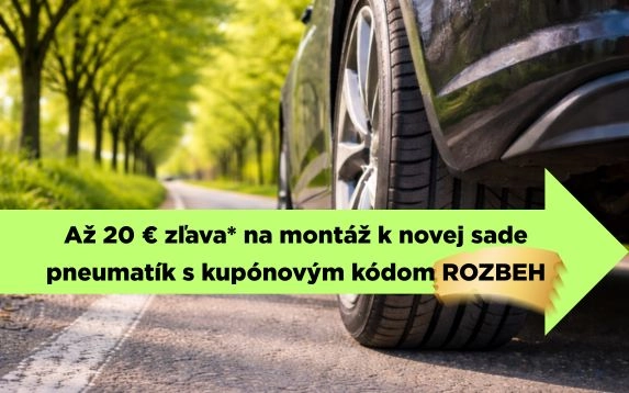 Zlava na prezutie 20€