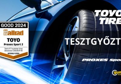 Úspech Toyo Proxes Sport 2 v teste pneumatík Autobild